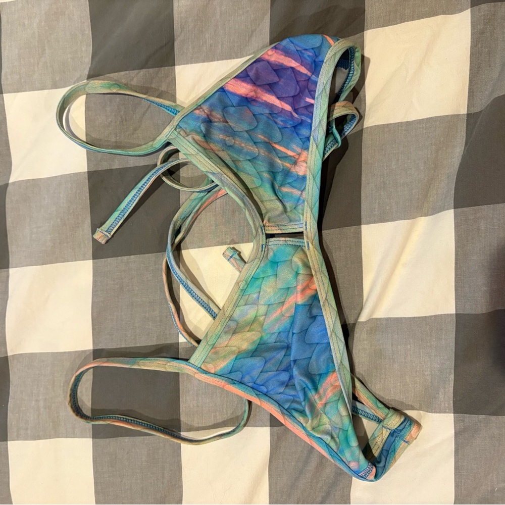 Jolyn Clothing Multicolor Bikini Top